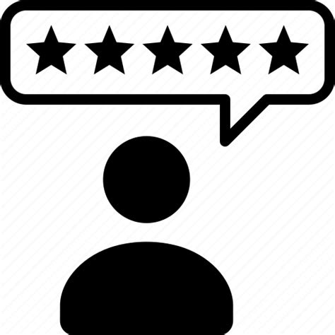 Customer Five Rating Review Satisfaction Star User Icon Download On Iconfinder