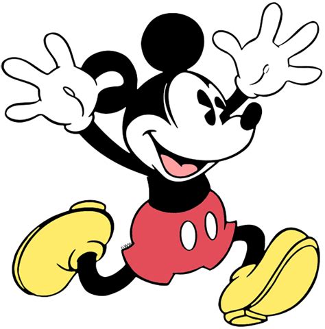 Classic Mickey Mouse Png Png Image Collection