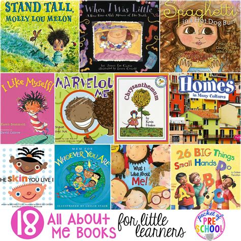 All About Me Books For Little Learners Pocket Of Preschool