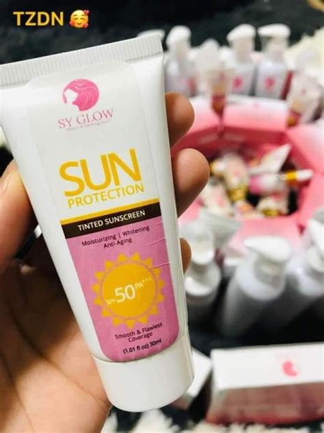 Sy Glow Tinted Sunscreens Pa 50 Lazada Ph