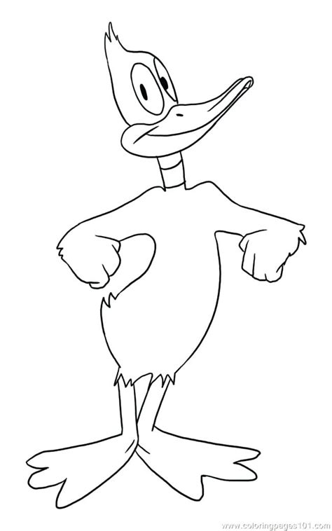 Baby Daffy Duck Coloring Pages At Free Printable