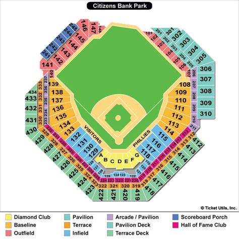 Seating charts for philadelphia phillies. Citizen Bank Park seating chart. | Philadelphia phillies ...