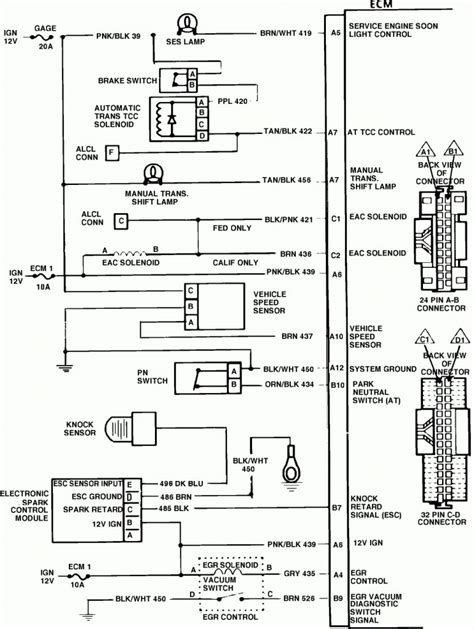 2001 S10 Pickup Wiring Harness Diagrams Wiring Diagram Detailed S10