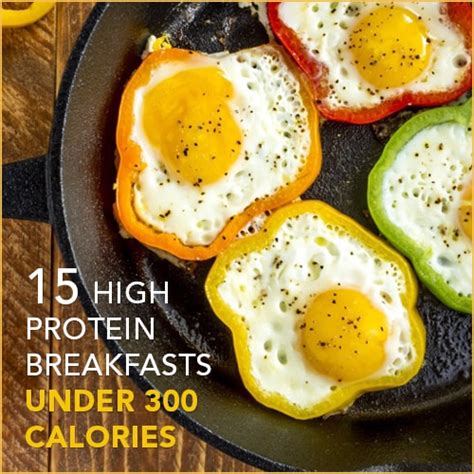 15 High Protein Low Calorie Breakfasts Get Healthy U