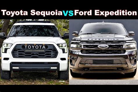 Toyota Sequoia Vs Ford Expedition Choose The Right One Smart Vehicle Care