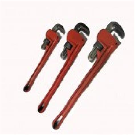 3 Piece Aluminum Pipe Wrench Set 8 12 And 18 Jh Williams 13542