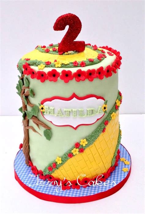 Yellow Brick Road Creative Birthday Cakes Birthday Cake Girls 4th