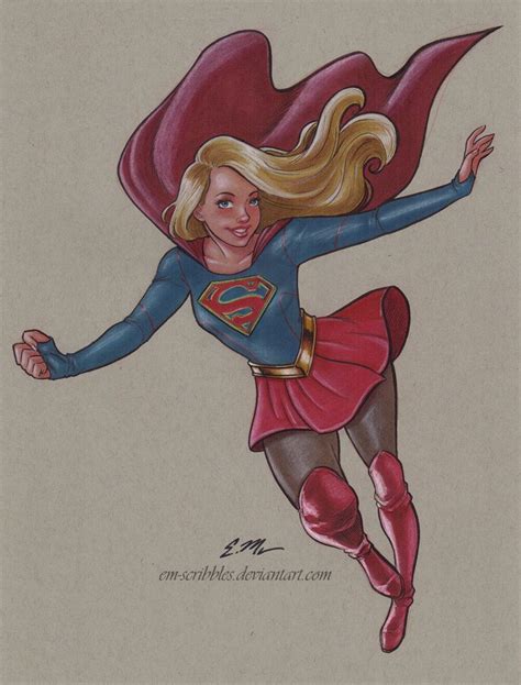 Supergirl Commission By Em On Deviantart