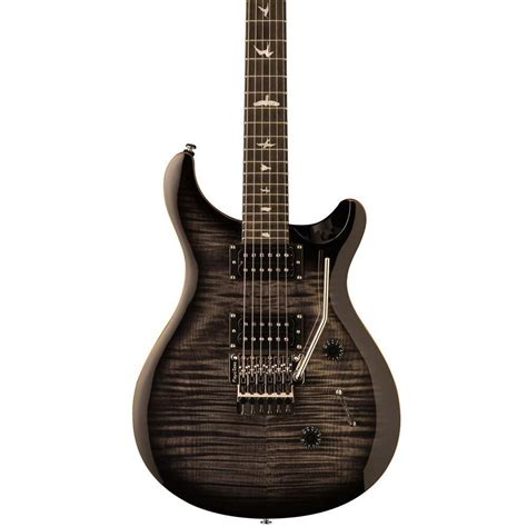 Prs Se Custom 24 Floyd Rose In Charcoal Burst