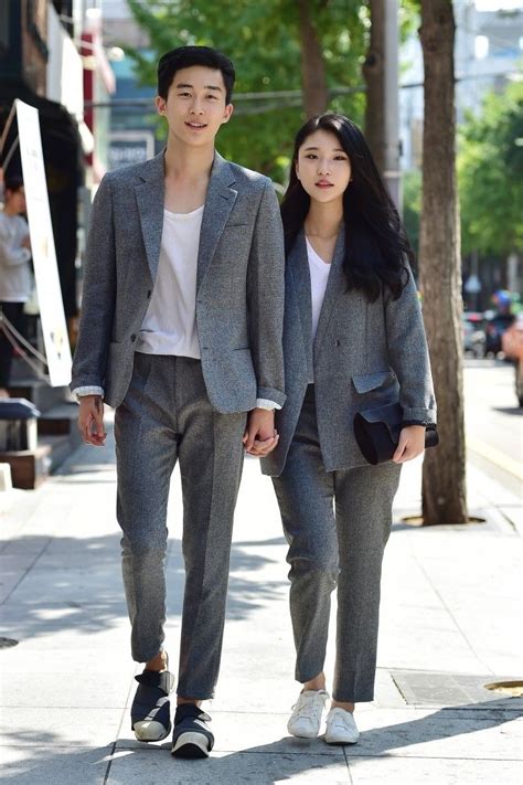 Wonderful Ideas For Couple Outfits Korea Street Fashion His And Hers