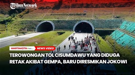 Mengenal Terowongan Tol Cisumdawu Yang Diduga Retak Akibat Gempa Baru