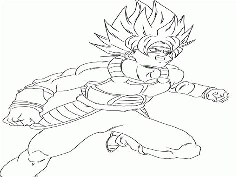 Dragon ball z coloring pages. Bardock Coloring Pages - Coloring Home