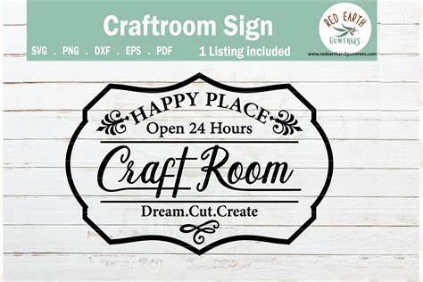 Svg For Cricut Craft Room Decor Svg Craft Room Sign Girl Cave Svg