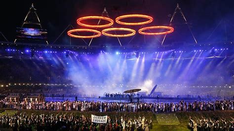 the london olympics opening ceremony by the numbers the advertiser