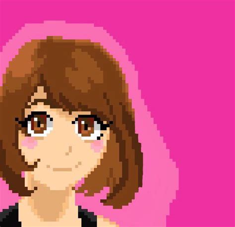 Uraraka Pixel Art By Me Rbokunoheroacademia