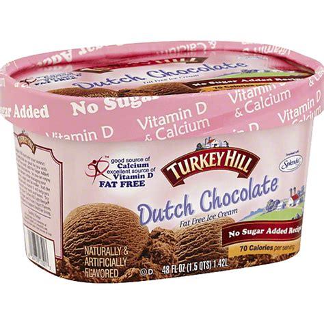 Turkey Hill Ice Cream Fat Free No Sugar Added Recipe Dutch Chocolate