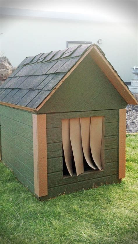 Cozy insulated dog house to keep your best friend warm in ...