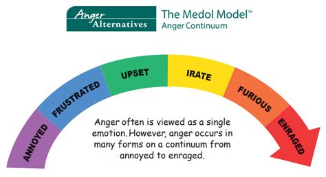 The Medol Model Anger Continuum