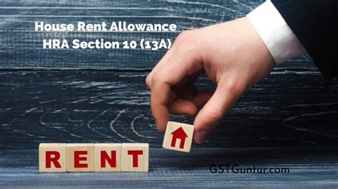 House Rent Allowance Hra Section 10 13a Best Guide On Hra Exemption