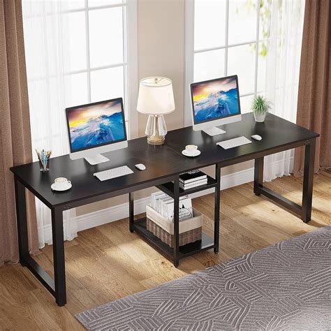 Tribesigns 78 Inches Computer Desk Extra Large Two Person Office Desk