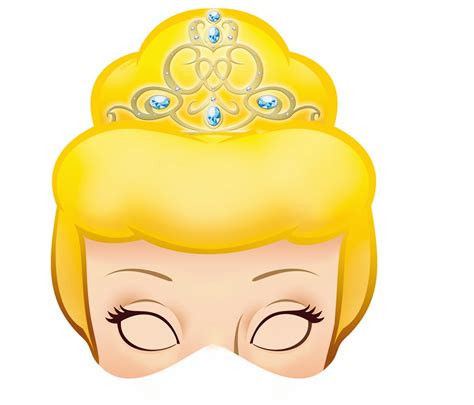 Mascara De Princesa Disney 3 Manualidades A Raudales