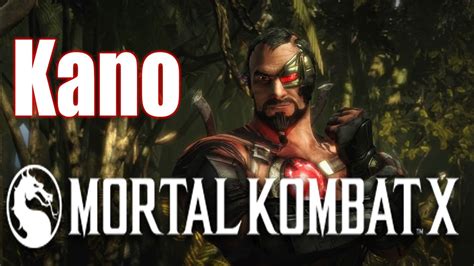 Прохождение Mortal Kombat X Kano Наемник Youtube