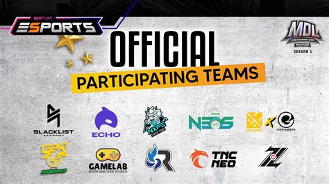 These Are The Mdl Ph Debut Teams