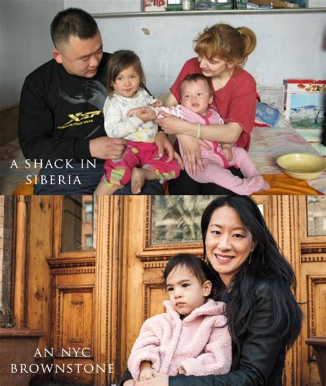 Two Hapa Babies Take A Photo One In A Shack In Siberia One On The