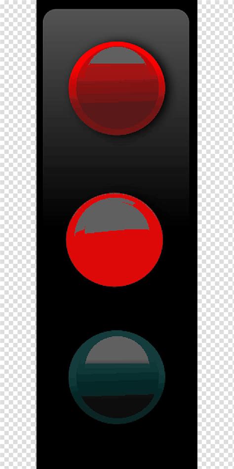 Traffic Light Rectangle Lighting Signaling Device Red Signage