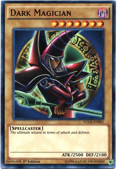 A 41 card deck representing yugi s battle city deck from the second and third seasons of the anime including the first tcg printing of arkana s red dark magician artwork. YuGiOh Yugis Legendary Decks Single Card Ultra Rare Dark Magician YGLD-ENB02 - ToyWiz