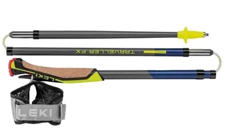 Leki Traveller Fx One Carbon Un B Ton Pliable Performant