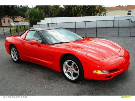 2000 Torch Red Chevrolet Corvette Coupe 36406608 Car