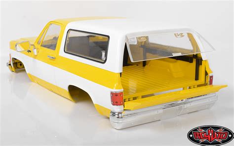 Bodies And Wings Rc4wd Chevrolet Blazer Hard Body Complete Set Yellow