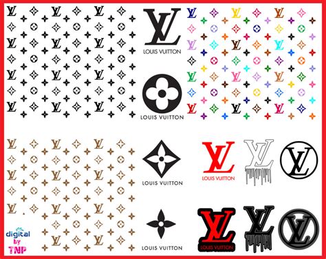 Lv Logo Pattern Vectorworks Semashow