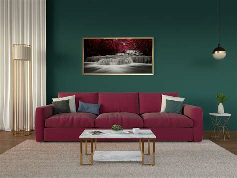 Burgundy Sofa What Color Wall 7 Glam Combinations