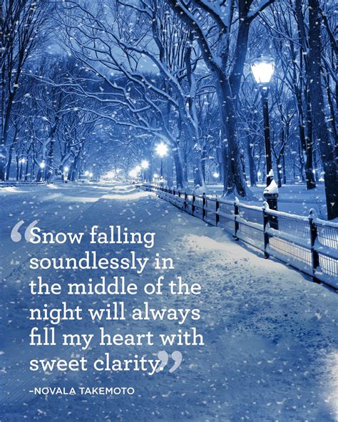 Find The Wonder In Every Snowfall With These Winter Quotes Snow