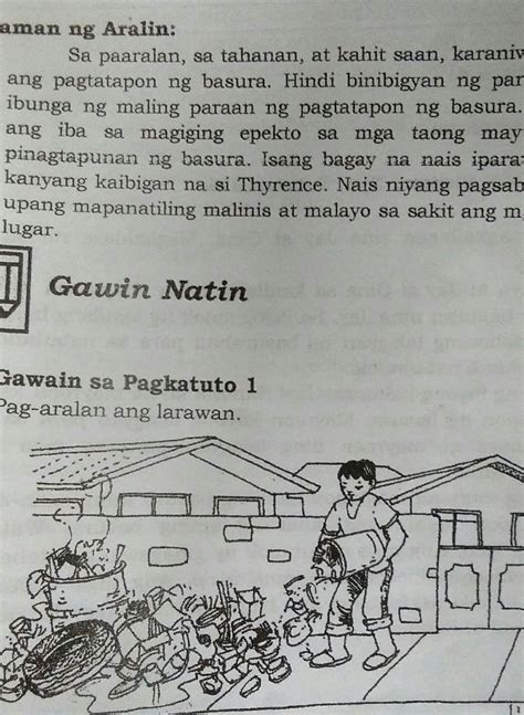 Gawain Sa Pagkatuto 2Sagutin Ang Mga Tanong 1 Ano Ang Nakikita Mo Sa