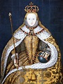 1558 Elizabeth I in coronation robes by ? (National Portrait Gallery ...