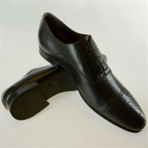 Hand Made In Italy Superior Quality Oxford Mans Shoes Germano Bellesi