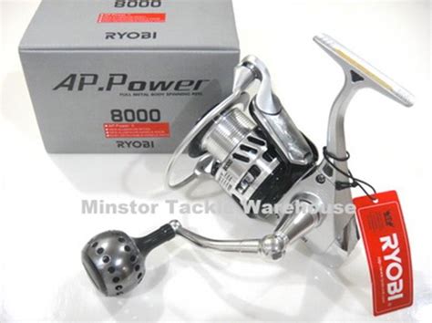 Ryobi ap power 8000 olta makinesi nsz34578. Ryobi AP.POWER 8000 Spinning Reel (2011 NEW MODEL) | eBay