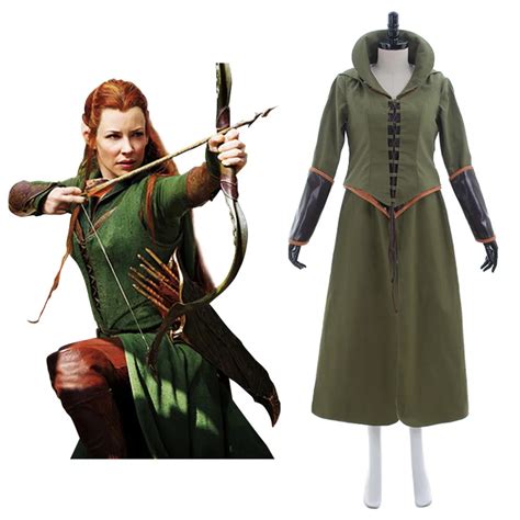 The Hobbit Cosplay The Hobbit Desolation Of Smaug Tauriel Dress Costume
