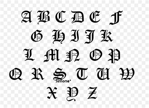 Old English Latin Alphabet Lettering Png X Px Alphabet Area 708 The