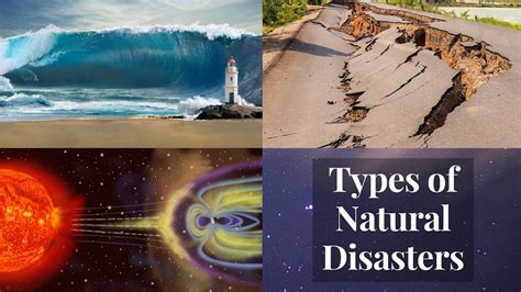 Types Of Natural Disasters Commonly Known Natural Disasters Facts