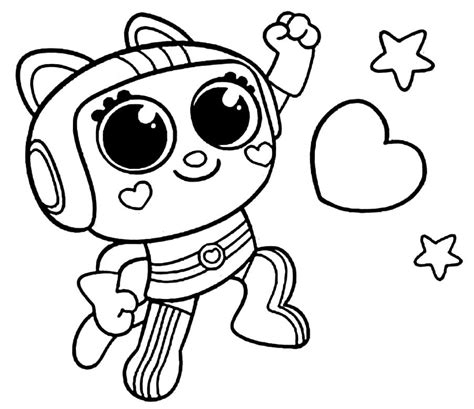 Tiny Mouse From Chico Bon Bon Coloring Page Free Printable Coloring