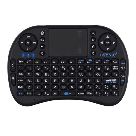 Amazon Esynic 24g Mini Wireless Keyboard Touchpad Mouse Combo