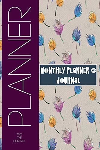 Monthly Planner And Journal Montly Planner Undate Weekly Monthly