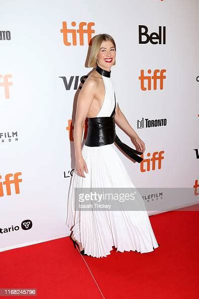 Rosamund Pike Attends The Radioactive Premiere During The 2019