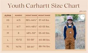 Glik 39 S Size Chart Carhartt