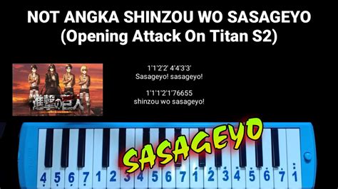 Not Pianika Shinzou Wo Sasageyo Opening Attack On Titan Season 2