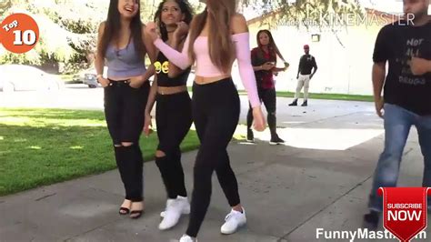 girl butt touching latest funny video youtube